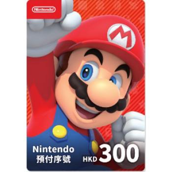 任天堂switch港服NS点卡 300HKD